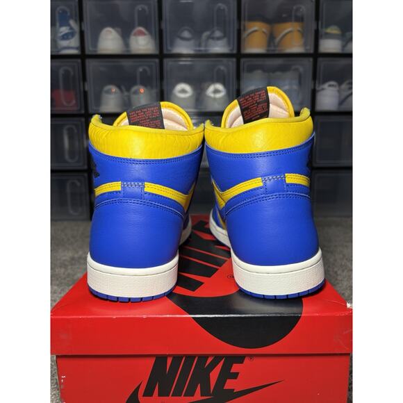NIKE Jordan 1 Retro High OG Reverse Laney FD2596-700 Size 12W / 10.5 M FAST SHIP - Picture 6 of 7